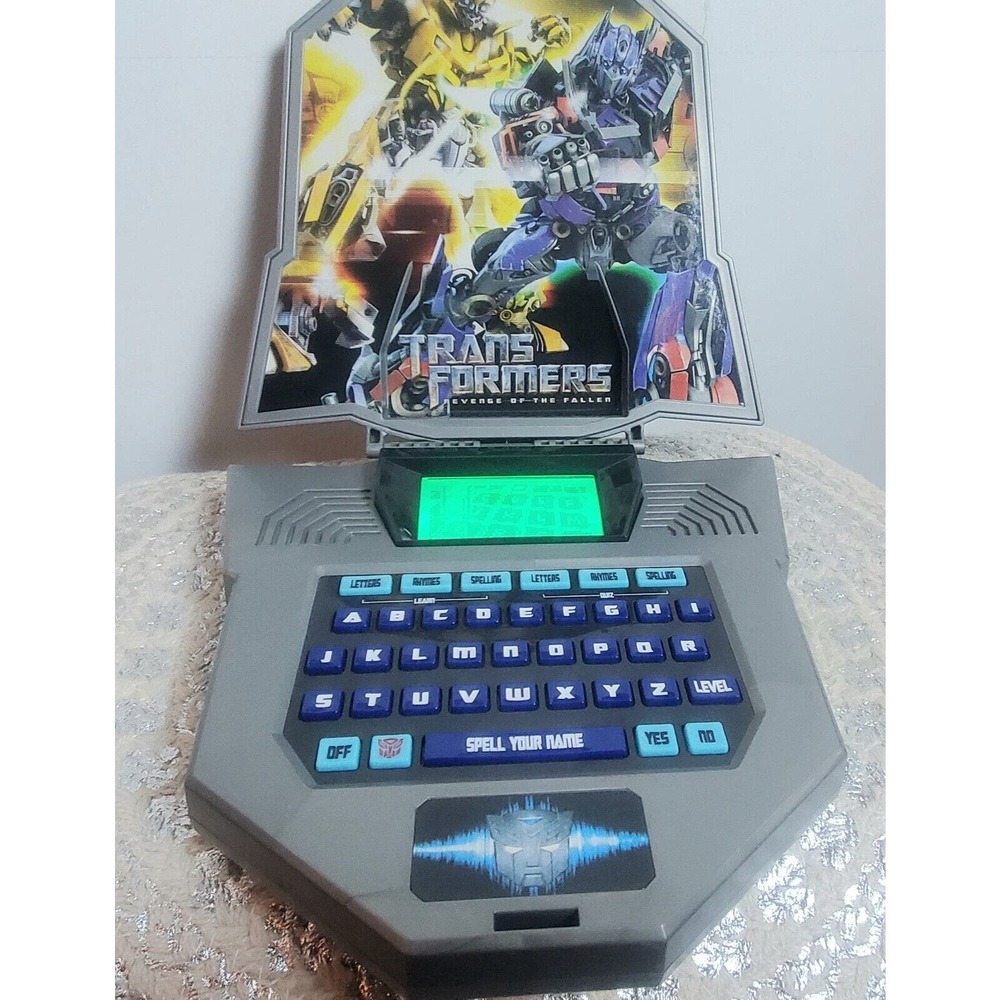 Transformers Revenge of the Fallen Learning Laptop Letters Spelling TF-724